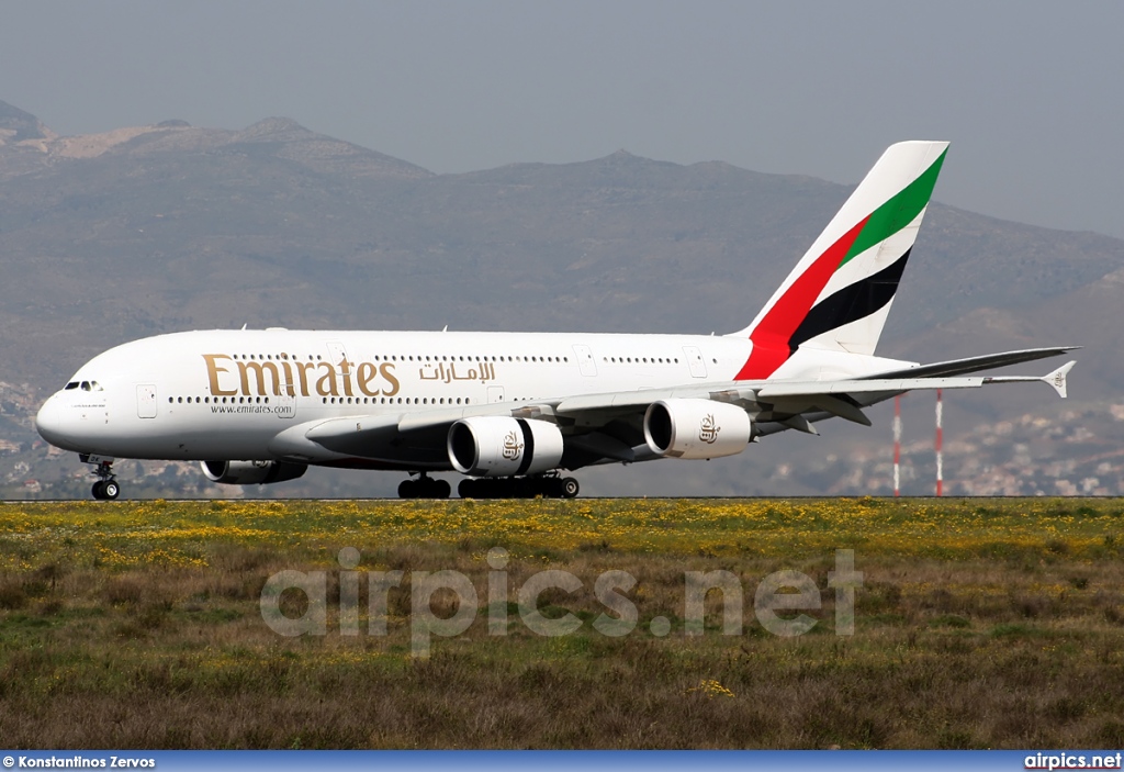 A6-EDK, Airbus A380-800, Emirates