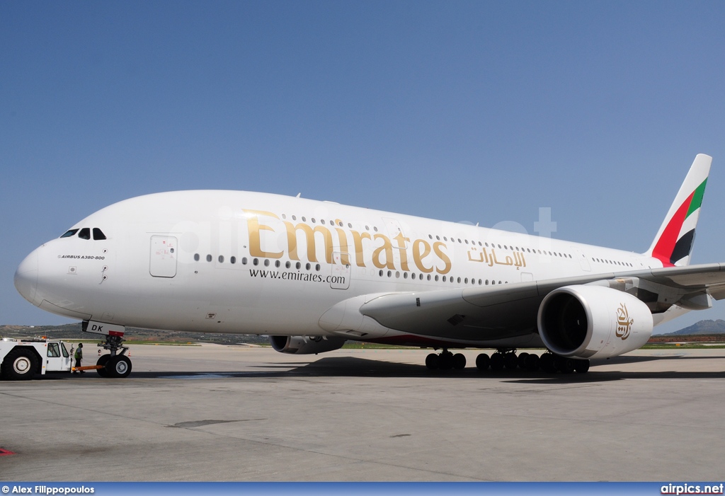 A6-EDK, Airbus A380-800, Emirates