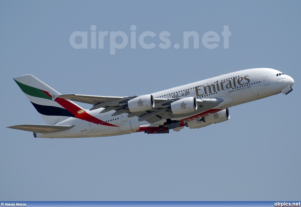 A6-EDK, Airbus A380-800, Emirates