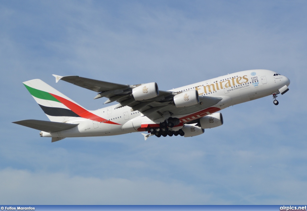 A6-EDK, Airbus A380-800, Emirates