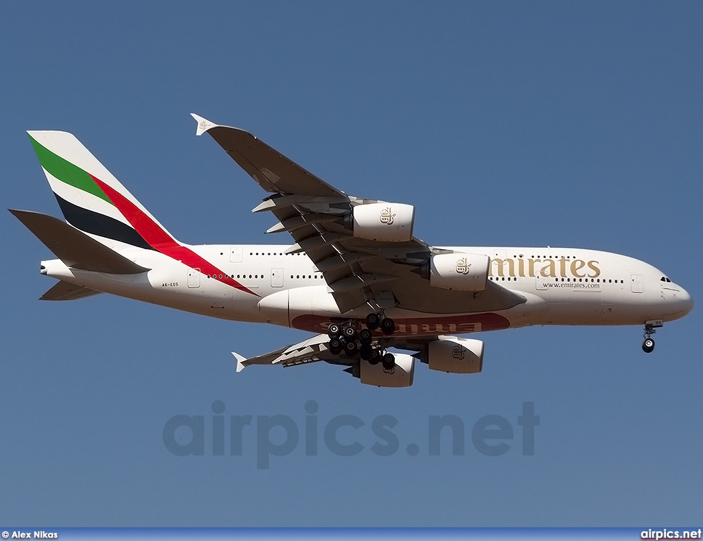 A6-EDS, Airbus A380-800, Emirates