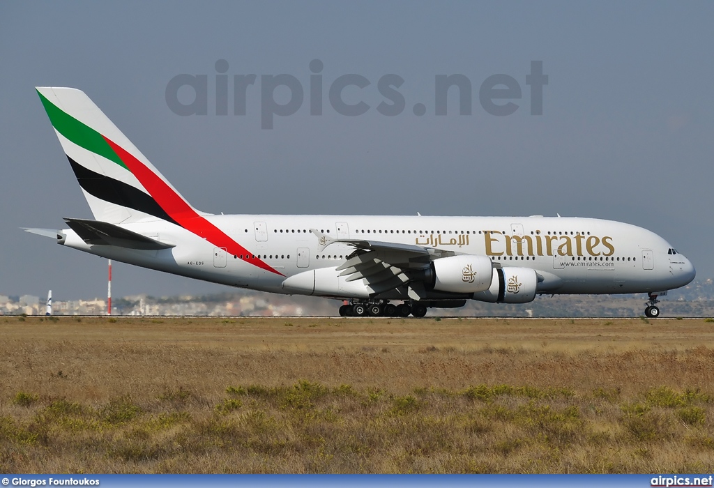 A6-EDS, Airbus A380-800, Emirates