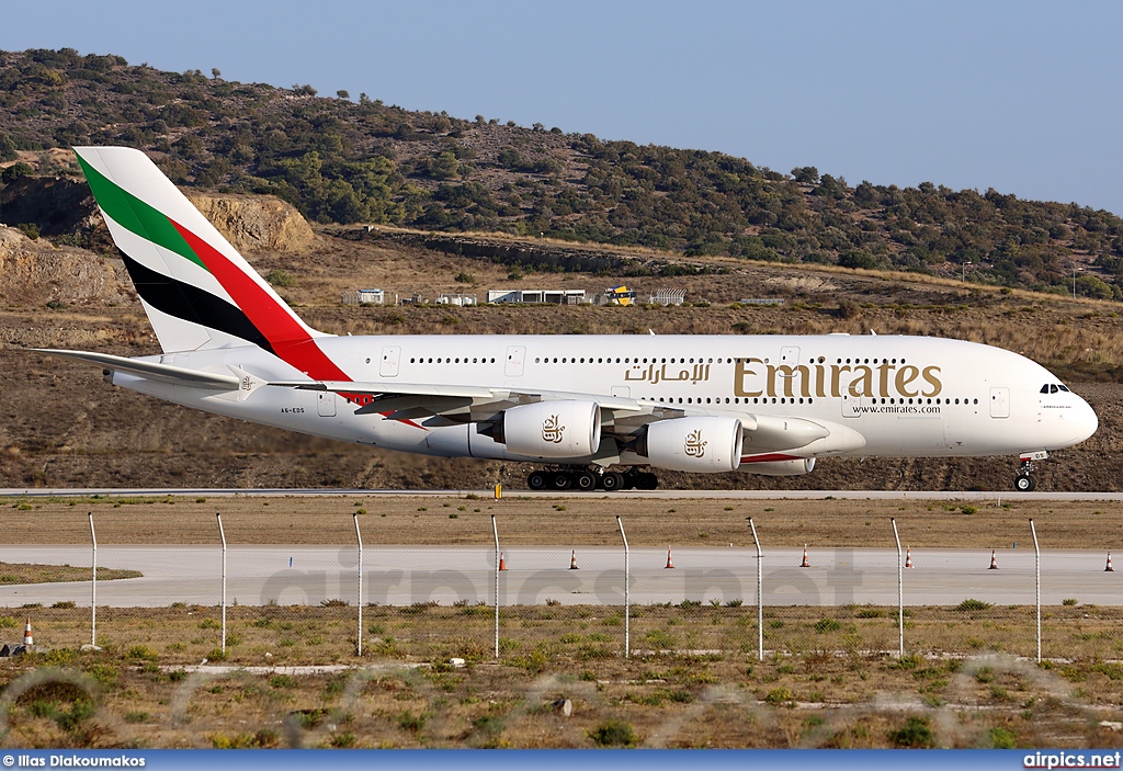 A6-EDS, Airbus A380-800, Emirates