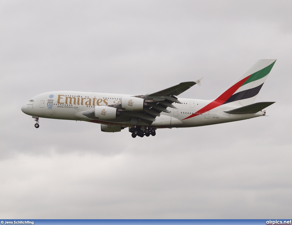 A6-EDS, Airbus A380-800, Emirates