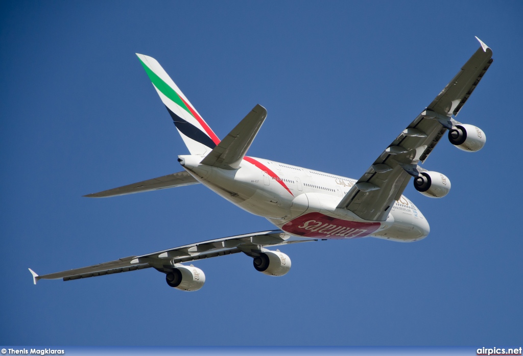 A6-EDT, Airbus A380-800, Emirates