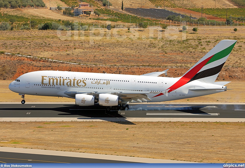 A6-EEG, Airbus A380-800, Emirates