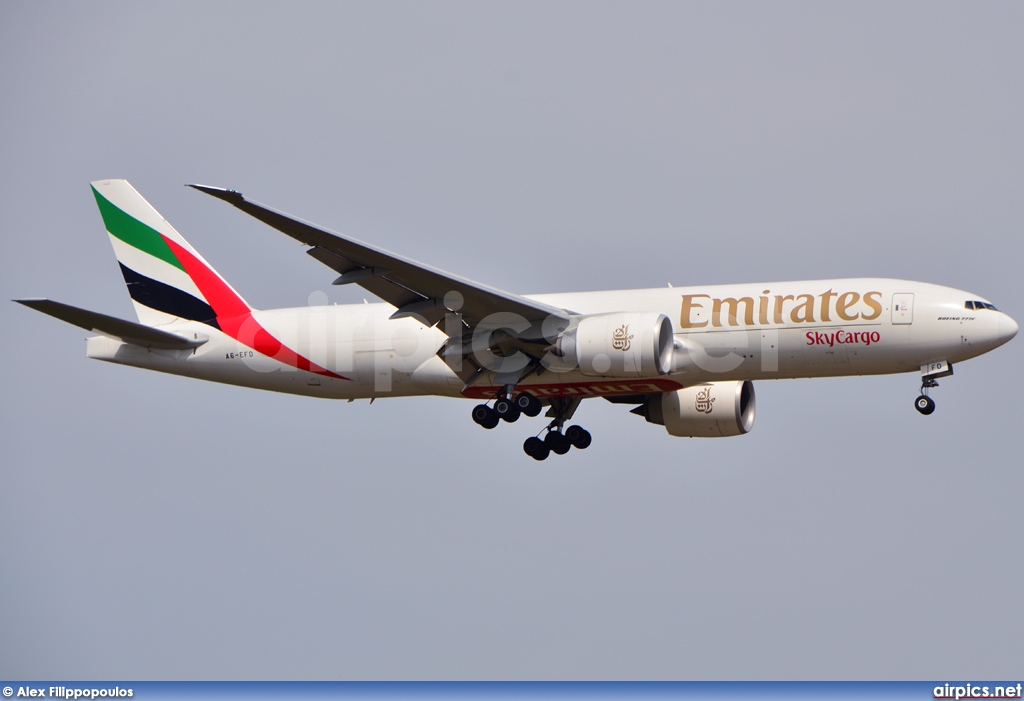 A6-EFD, Boeing 777F, Emirates SkyCargo
