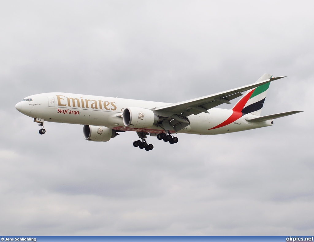 A6-EFD, Boeing 777F, Emirates SkyCargo