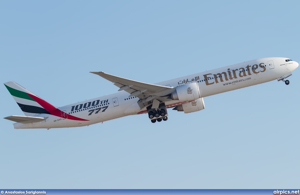 A6-EGO, Boeing 777-300ER, Emirates