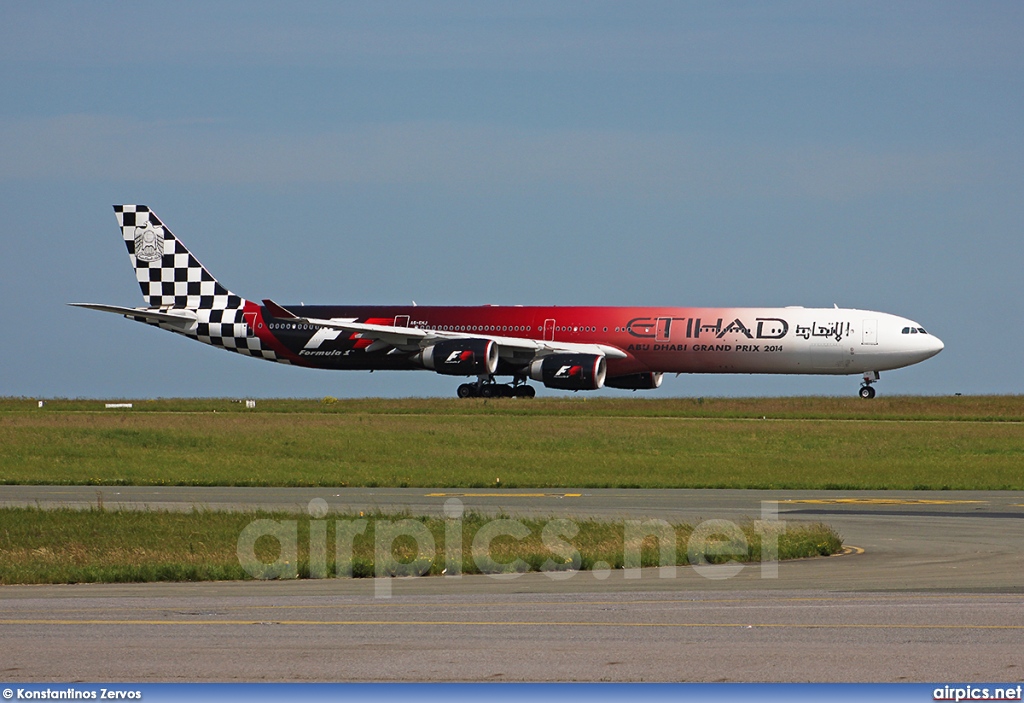 A6-EHJ, Airbus A340-600, Etihad Airways