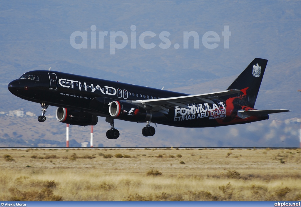 A6-EIB, Airbus A320-200, Etihad Airways