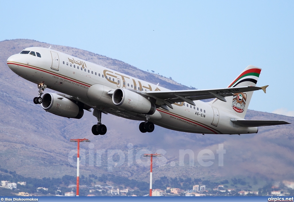 A6-EIN, Airbus A320-200, Etihad Airways