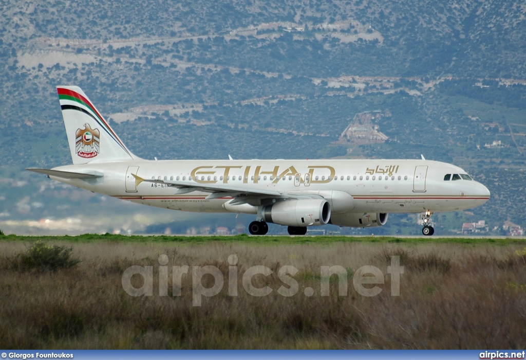 A6-EIN, Airbus A320-200, Etihad Airways