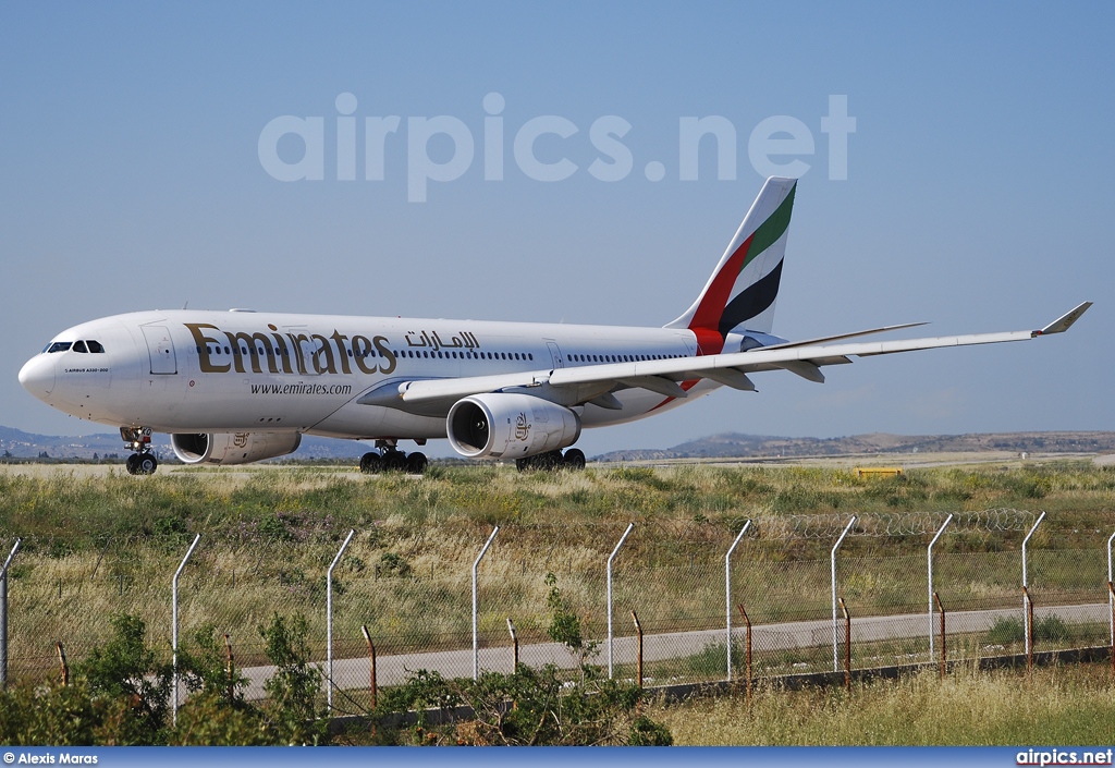 A6-EKQ, Airbus A330-200, Emirates