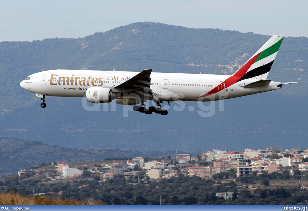 A6-EMF, Boeing 777-200, Emirates