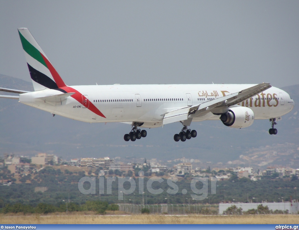 A6-EMS, Boeing 777-300, Emirates