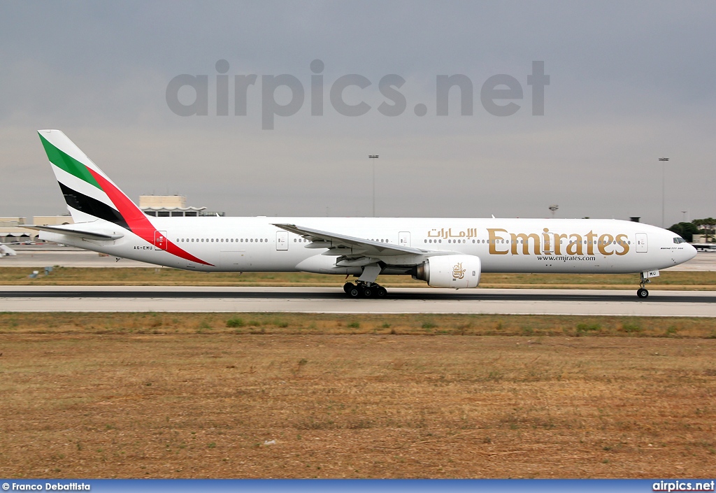 A6-EMU, Boeing 777-300, Emirates