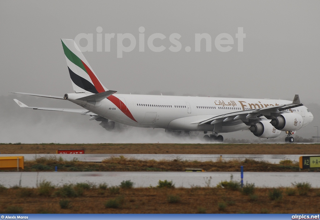 A6-ERA, Airbus A340-500, Emirates