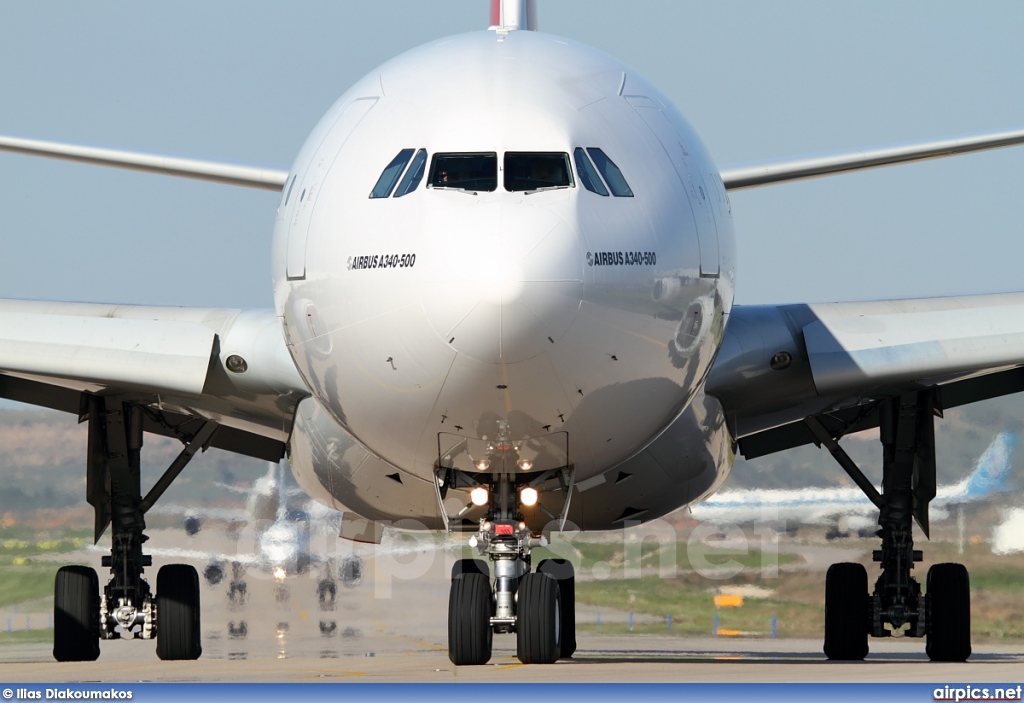 A6-ERB, Airbus A340-500, Emirates