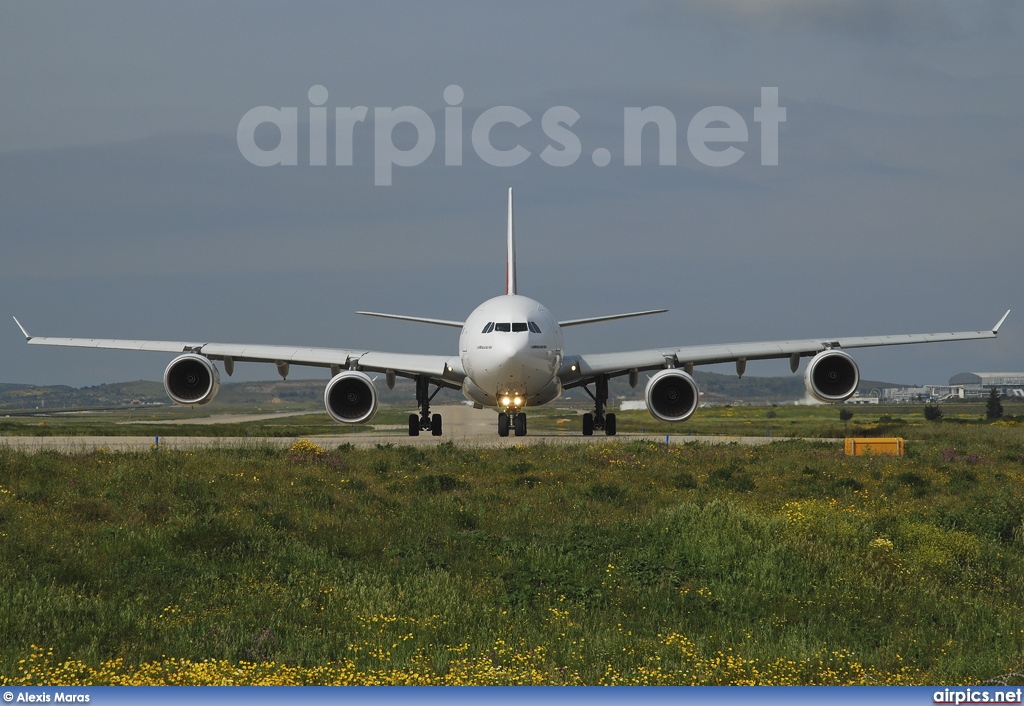 A6-ERD, Airbus A340-500, Emirates