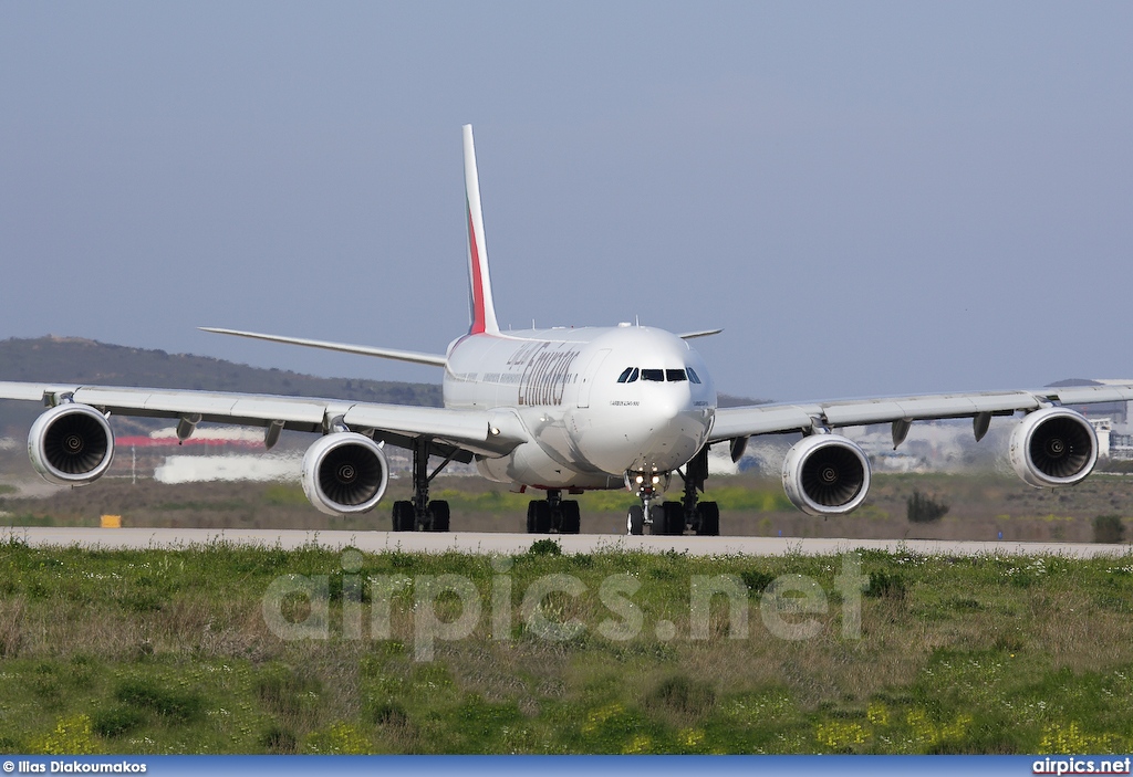 A6-ERI, Airbus A340-500, Emirates