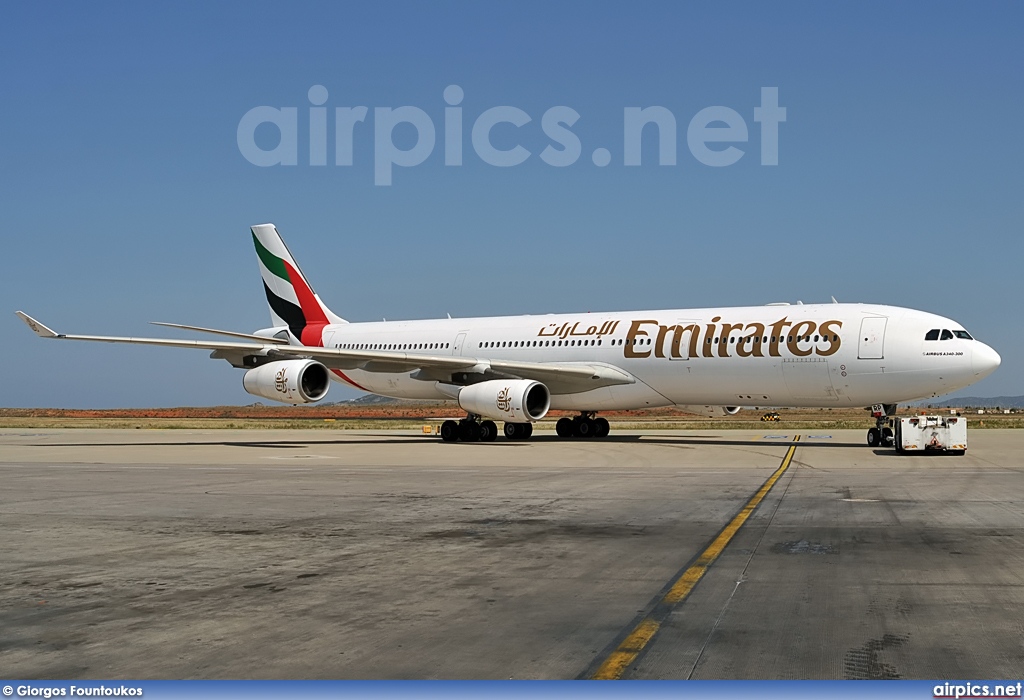 A6-ERP, Airbus A340-300, Emirates