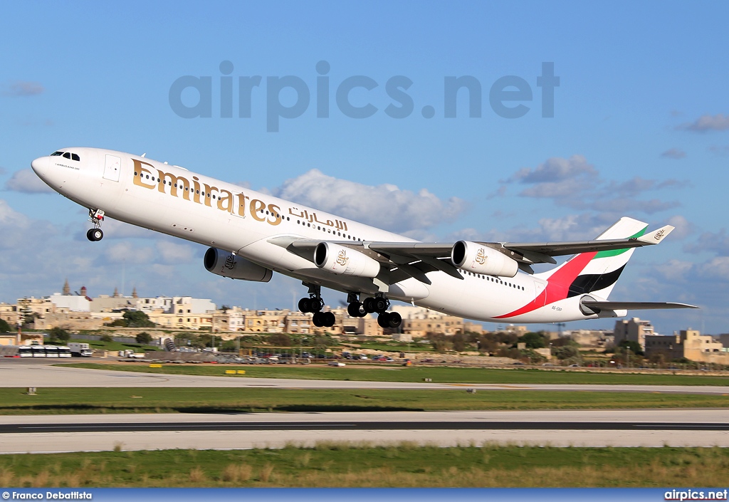 A6-ERP, Airbus A340-300, Emirates
