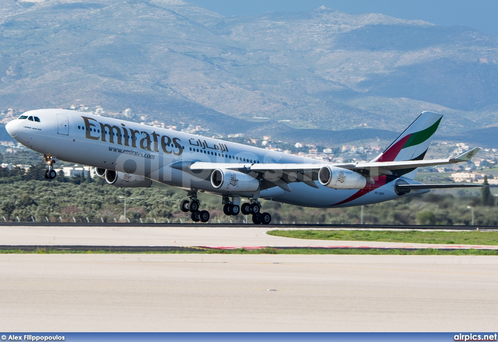 A6-ERP, Airbus A340-300, Emirates