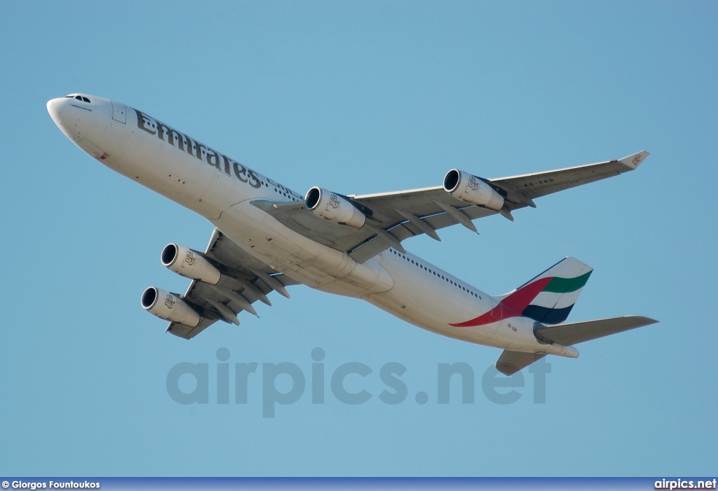 A6-ERR, Airbus A340-300, Emirates