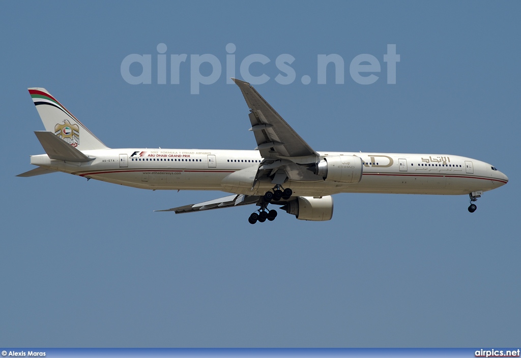 A6-ETA, Boeing 777-300ER, Etihad Airways