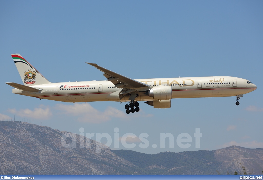 A6-ETA, Boeing 777-300ER, Etihad Airways