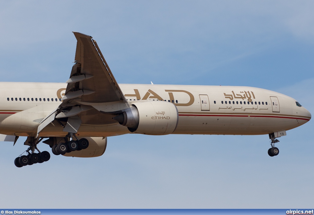 A6-ETD, Boeing 777-300ER, Etihad Airways