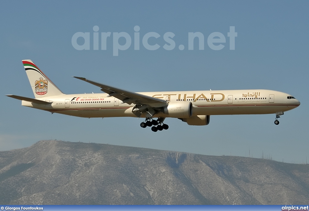 A6-ETF, Boeing 777-300ER, Etihad Airways