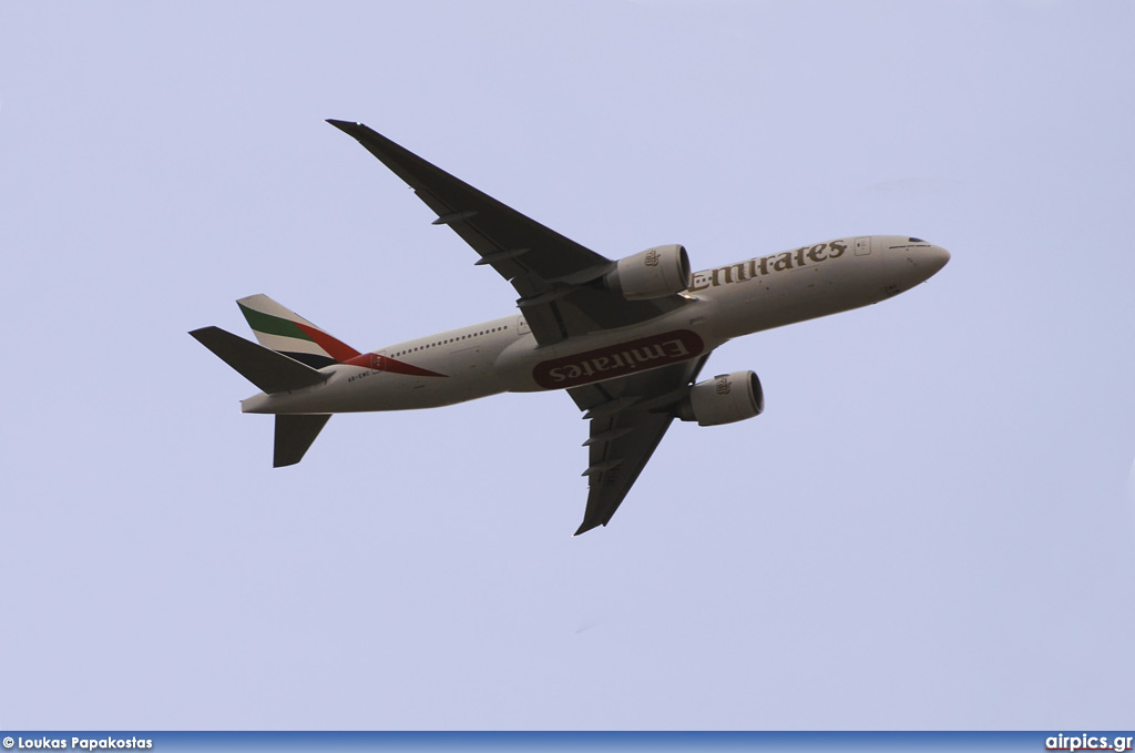 A6-EWC, Boeing 777-200LR, Emirates