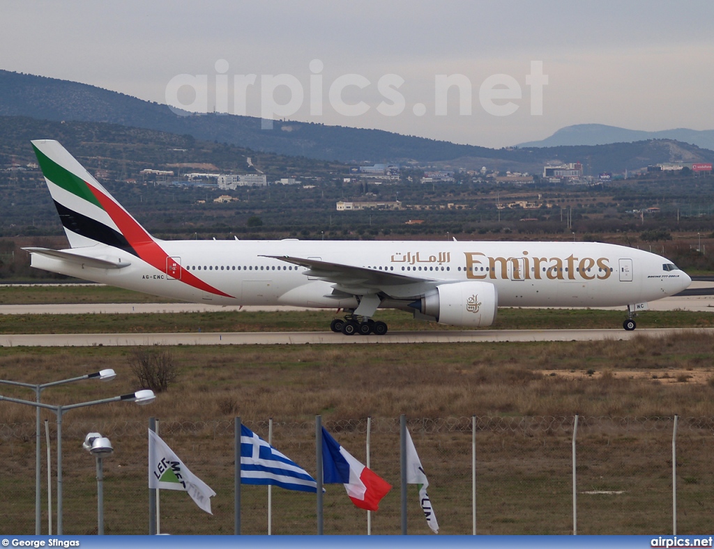 A6-EWC, Boeing 777-200LR, Emirates