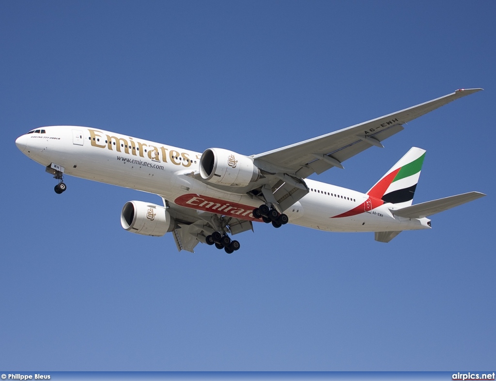 A6-EWH, Boeing 777-200LR, Emirates