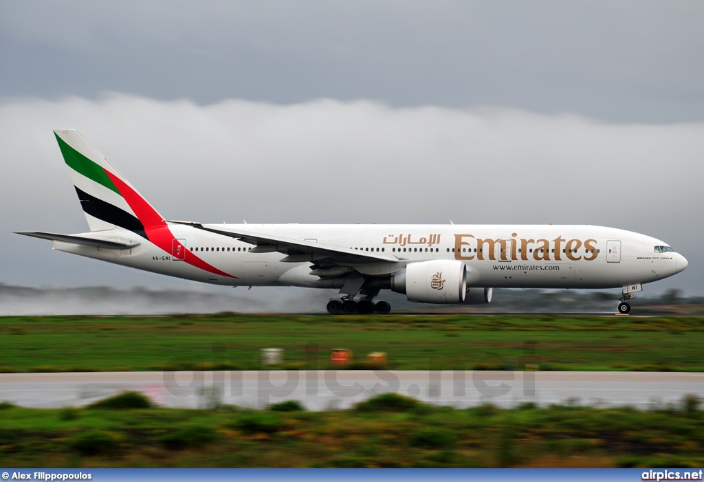 A6-EWI, Boeing 777-200LR, Emirates