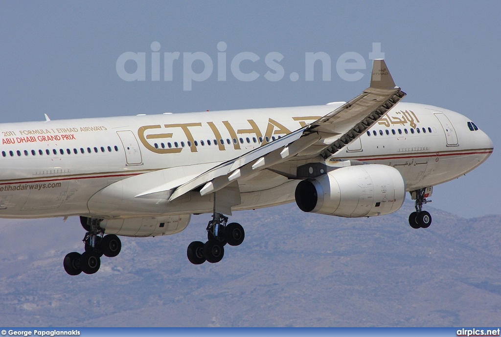 A6-EYD, Airbus A330-200, Etihad Airways