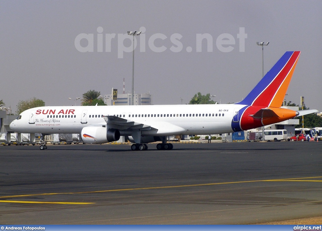 A6-RKA, Boeing 757-200, Sun Air