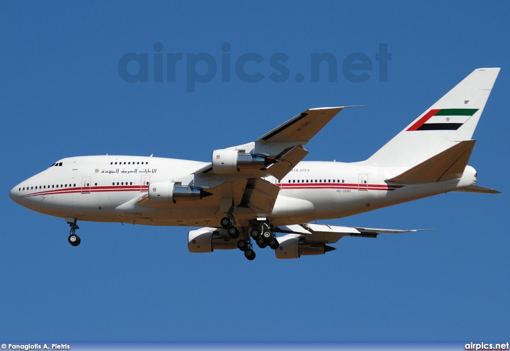 A6-SMR, Boeing 747-SP, United Arab Emirates