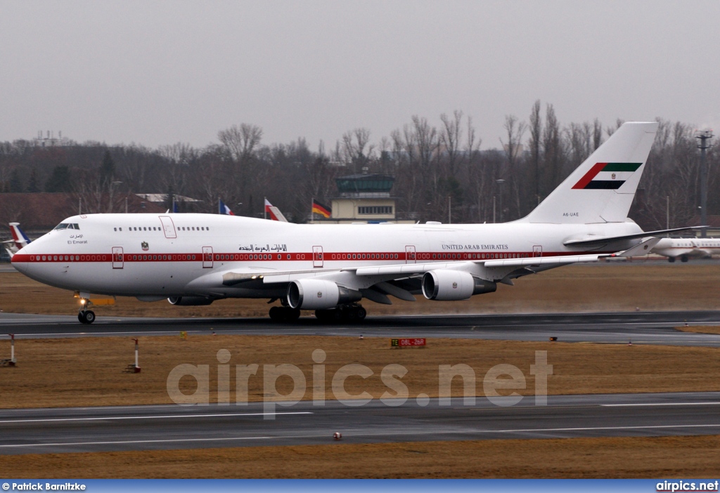 A6-UAE, Boeing 747-400M, United Arab Emirates
