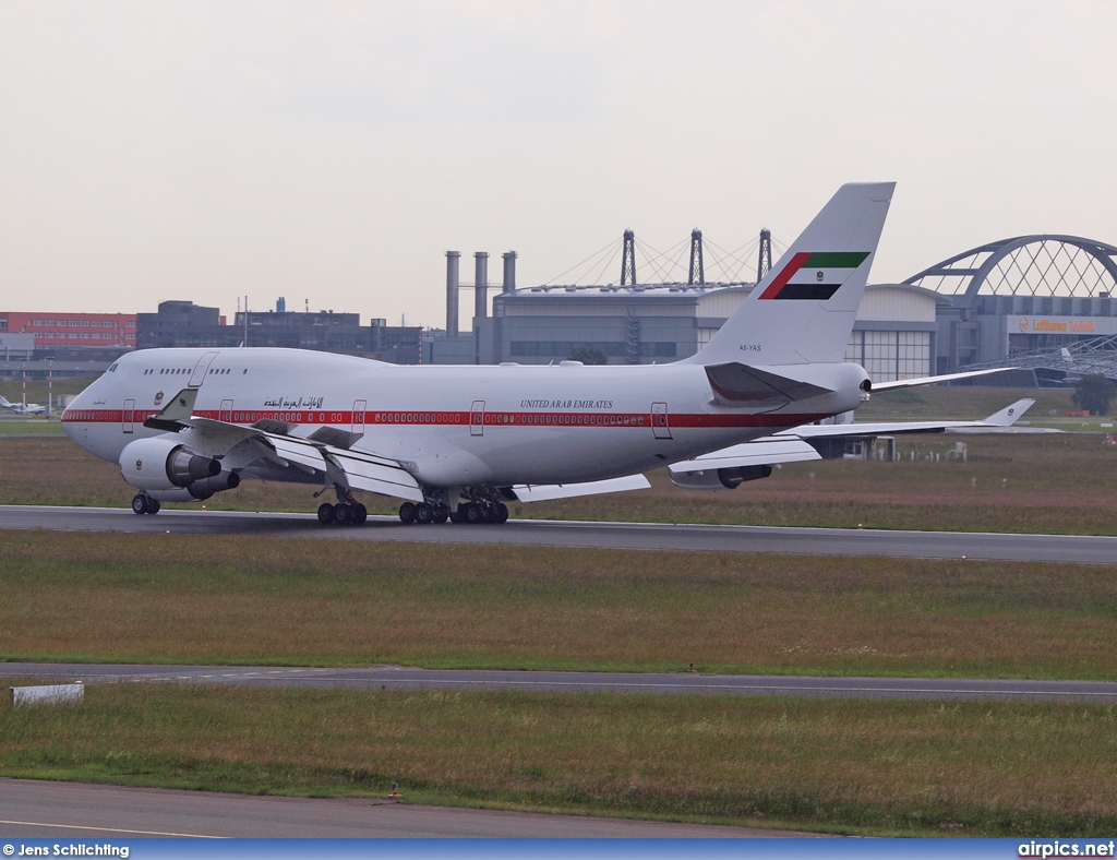 A6-YAS, Boeing 747-400, United Arab Emirates