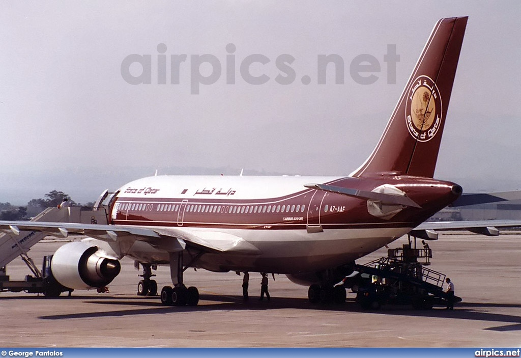 A7-AAF, Airbus A310-300, Qatar Amiri Flight