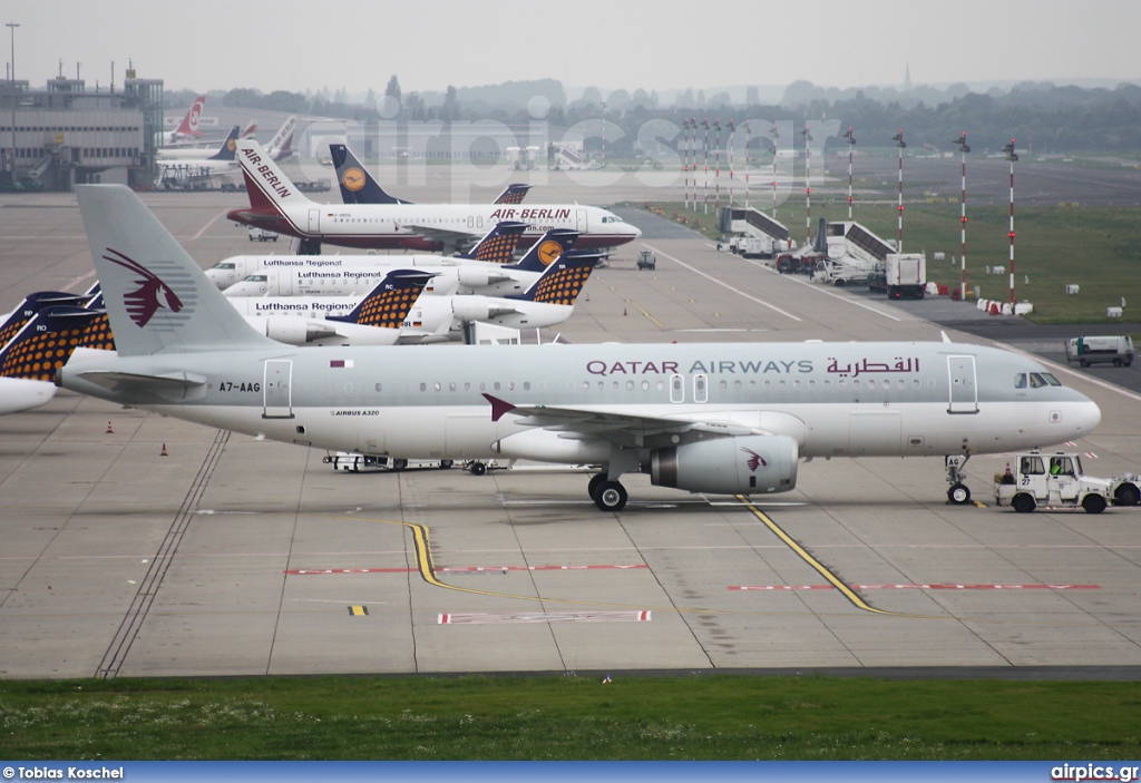 A7-AAG, Airbus A320-200, Qatar Airways