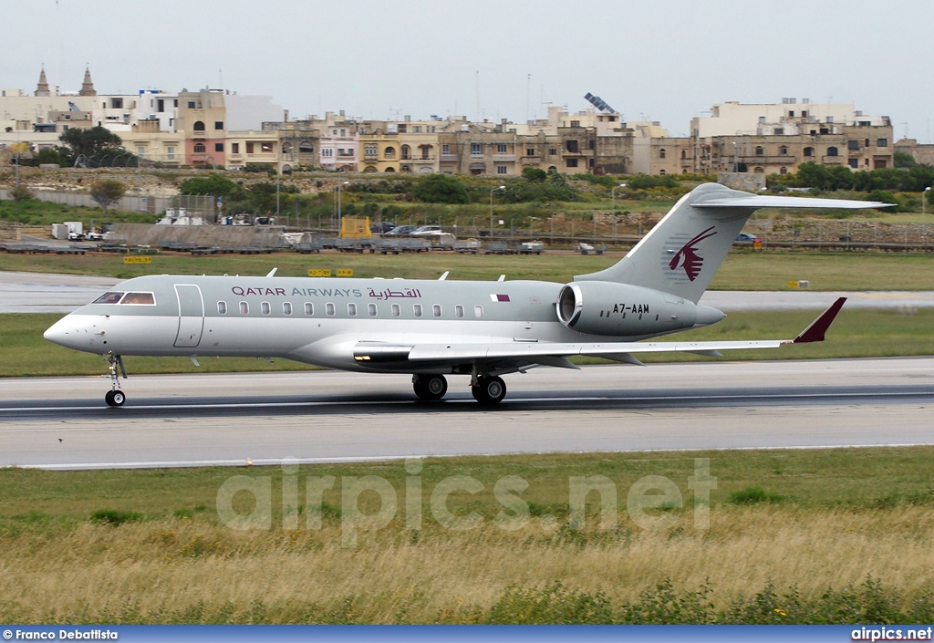 A7-AAM, Bombardier Global Express, Qatar Amiri Flight