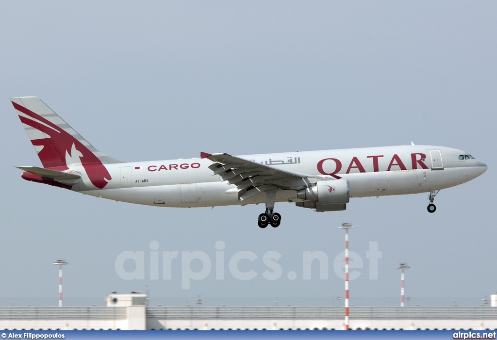 A7-ABX, Airbus A300B4-600RF, Qatar Airways Cargo