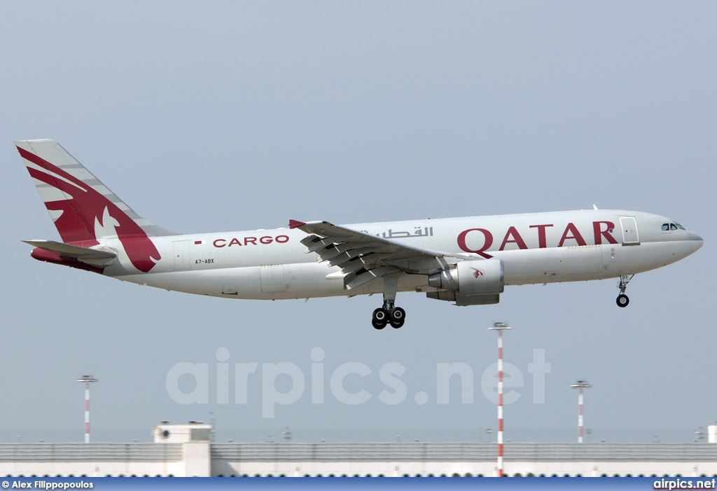 A7-ABX, Airbus A300B4-600RF, Qatar Airways Cargo