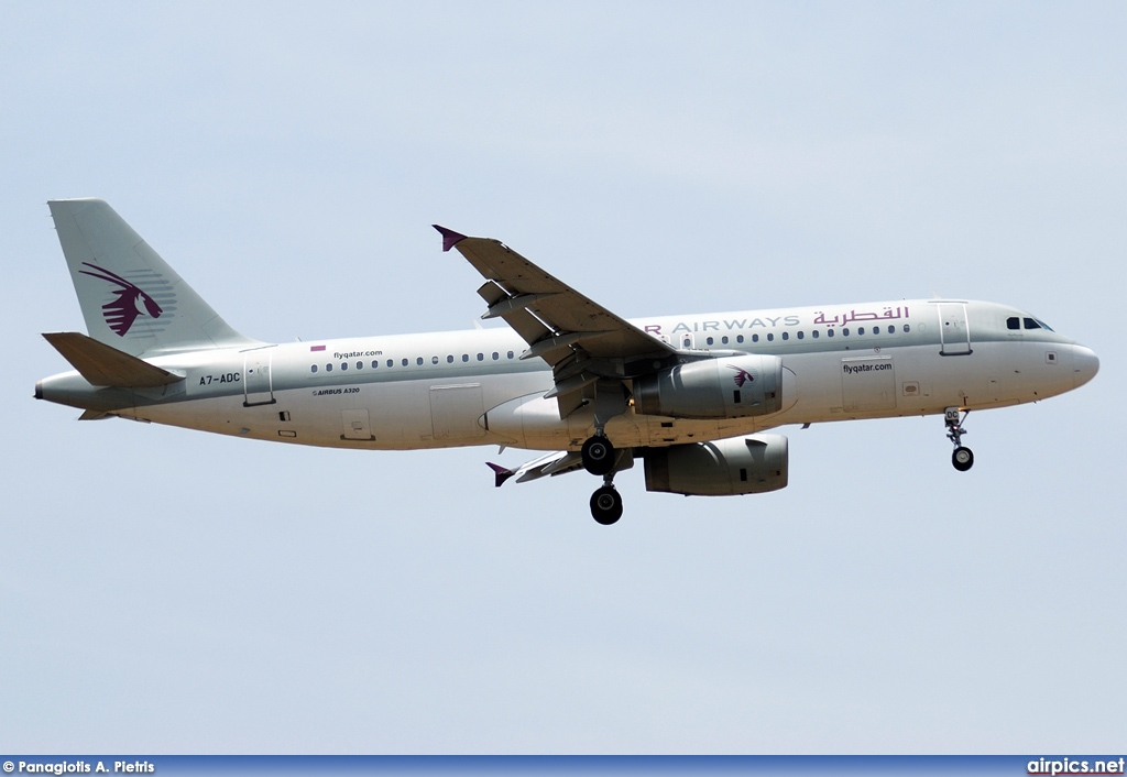 A7-ADC, Airbus A320-200, Qatar Airways