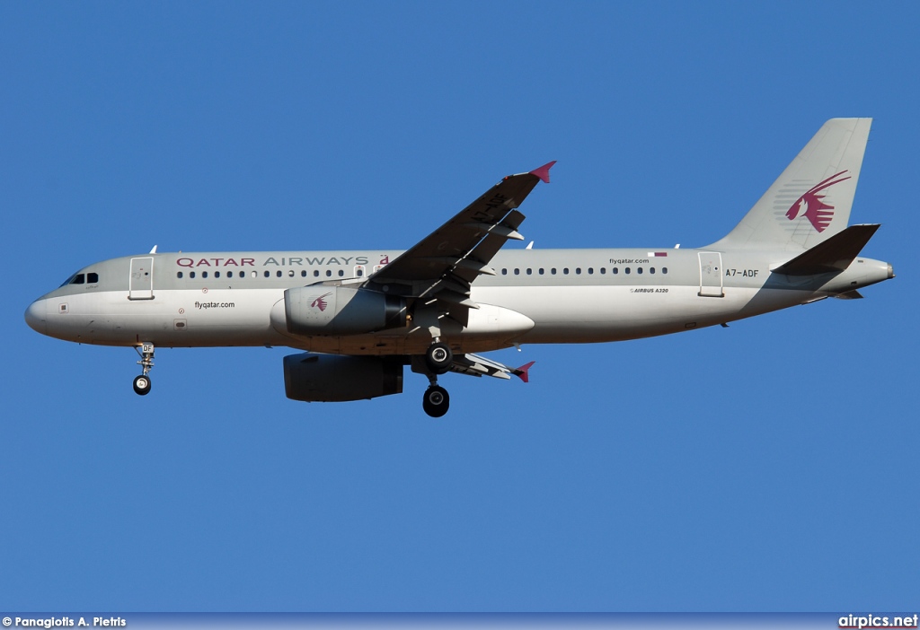 A7-ADF, Airbus A320-200, Qatar Airways