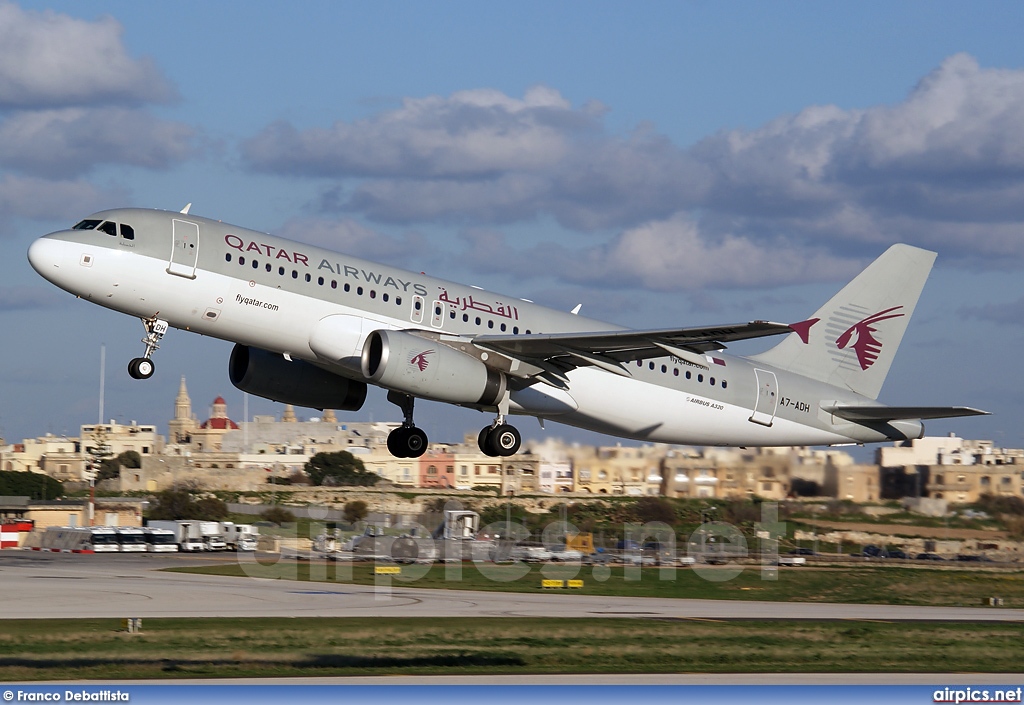 A7-ADH, Airbus A320-200, Qatar Airways